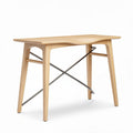 Table console en bois de noyer dimensions 120 x 40 x 75 cm finition naturelle